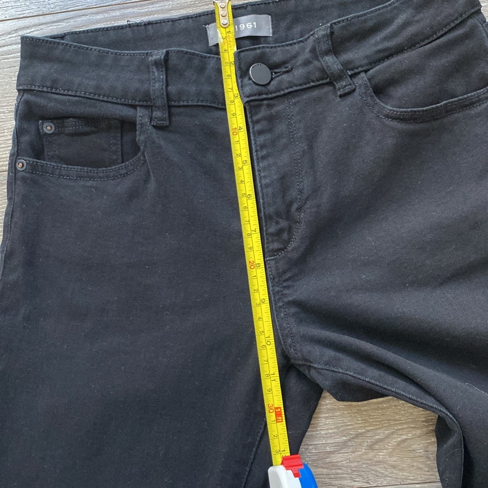 🔥Final Sale $7🔥 DL1961 Women's Lara md rise instasculp cropped boot Jeans - Picture 8 of 8